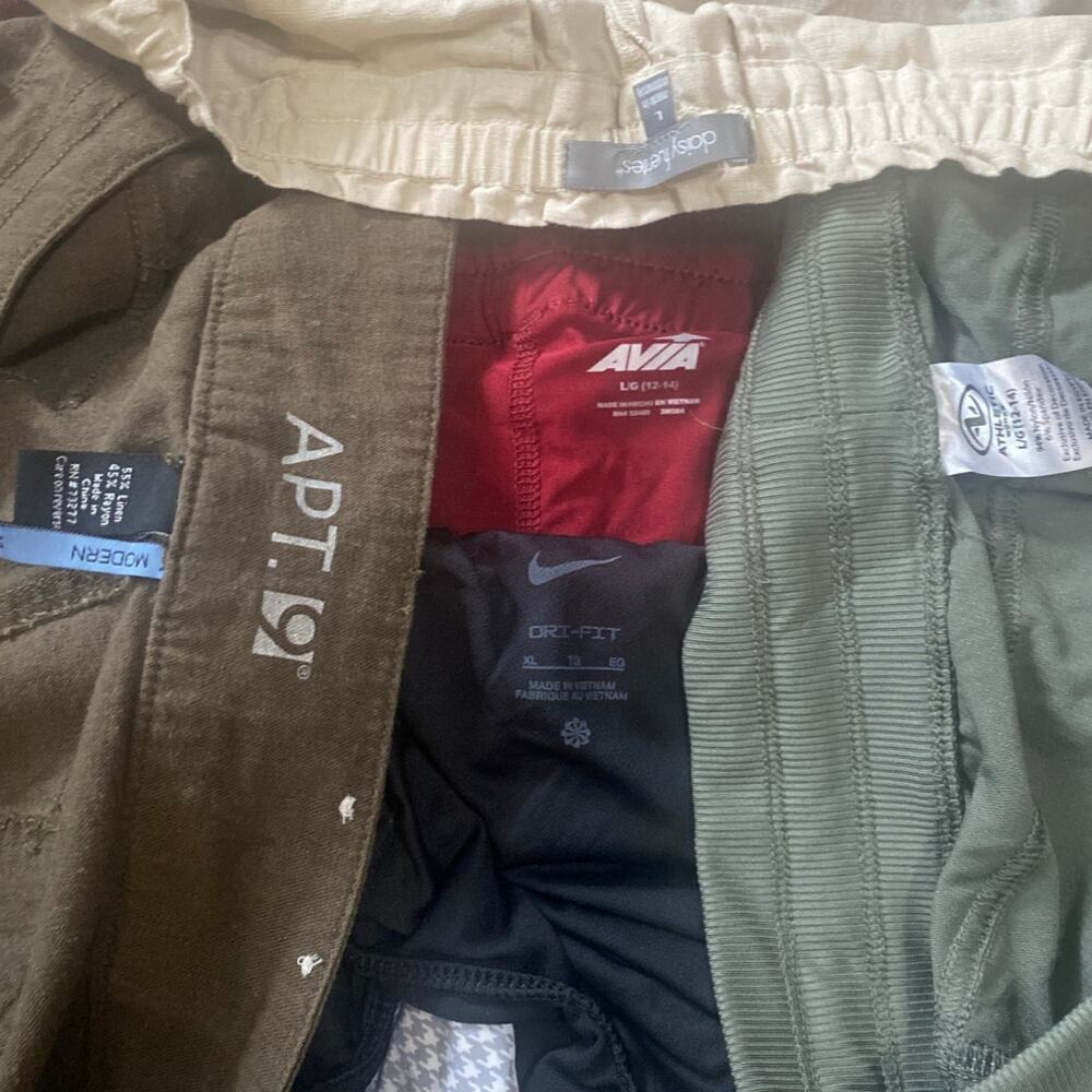 Shorts Lot Bundle Of five Pair Women Size L/XL 12/14 Casual Athletic Gorpcore - Picture 6 of 9